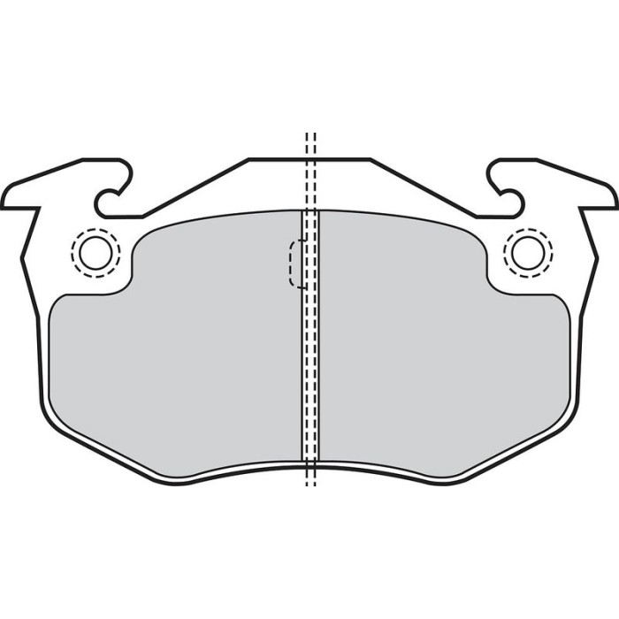 Valeo 301396 Bremsbelagsatz, Scheibenbremse ESSENTIAL
