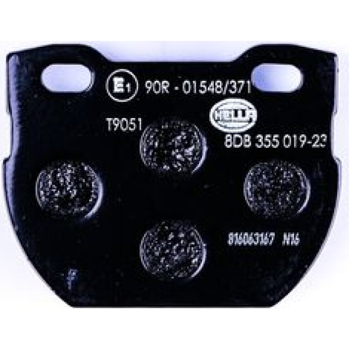 Hella 8DB 355 019-231 Bremsbelagsatz, Scheibenbremse