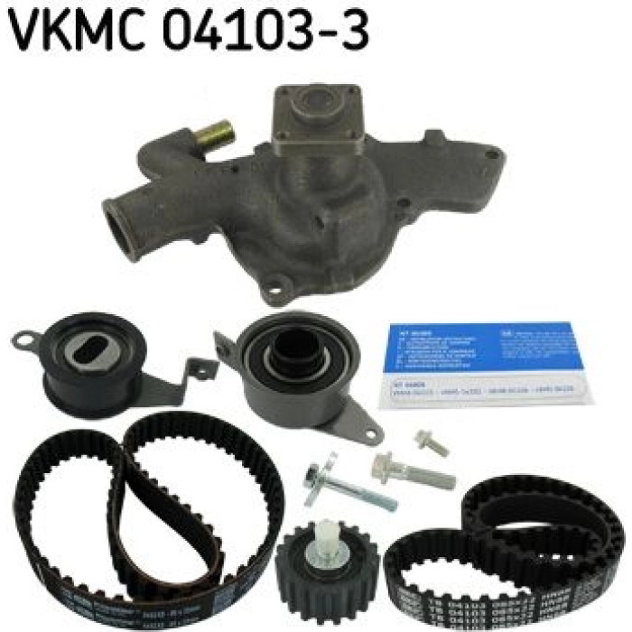 SKF VKMC 04103-3 Wasserpumpe + Zahnriemensatz SKF VKMC 04103-3 Wasserpumpe + Zahnriemensatz