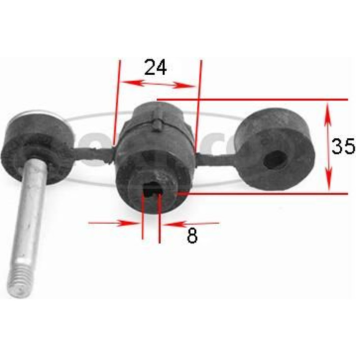 Lagerung, Stabilisator 21652487 Lagerung, Stabilisator 21652487