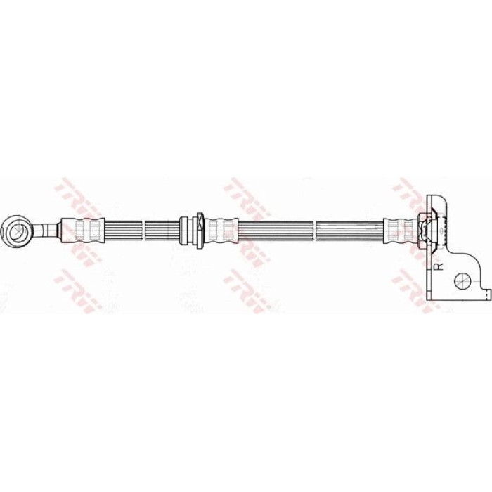 TRW PHD615 Bremsschlauch TRW PHD615 Bremsschlauch