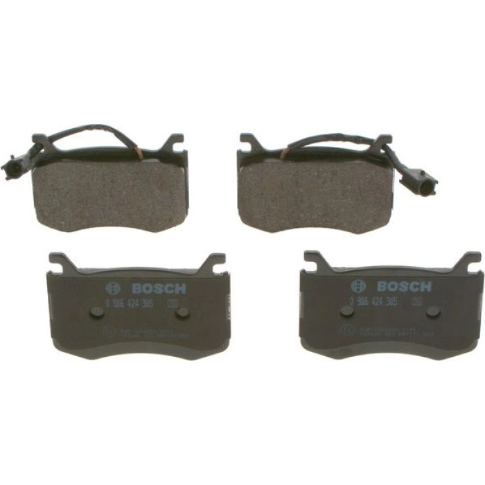 BOSCH 0 986 424 385 Bremsbelagsatz, Scheibenbremse BOSCH 0 986 424 385 Bremsbelagsatz, Scheibenbremse