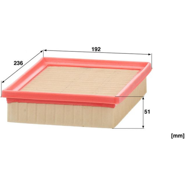 MANN-FILTER C 2490 Luftfilter MANN-FILTER C 2490 Luftfilter
