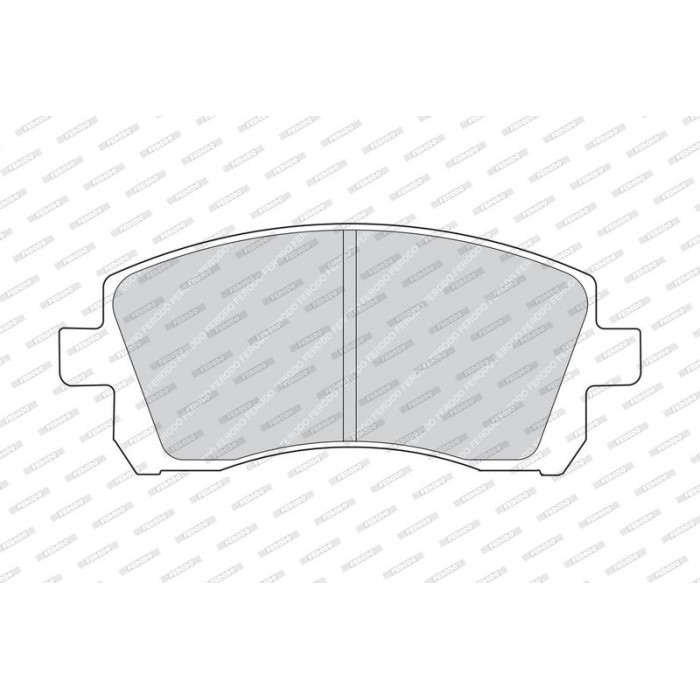 Ferodo FDB1327 Bremsbelagsatz, Scheibenbremse PREMIER ECO FRICTION