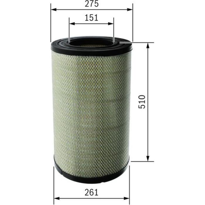 BOSCH F 026 400 678 Luftfilter BOSCH F 026 400 678 Luftfilter