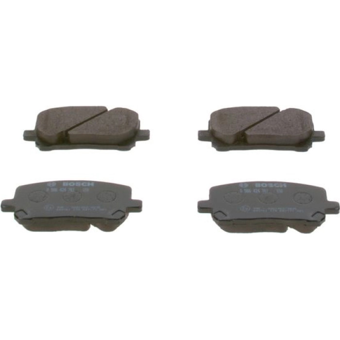 BOSCH 0 986 424 761 Bremsbelagsatz, Scheibenbremse BOSCH 0 986 424 761 Bremsbelagsatz, Scheibenbremse