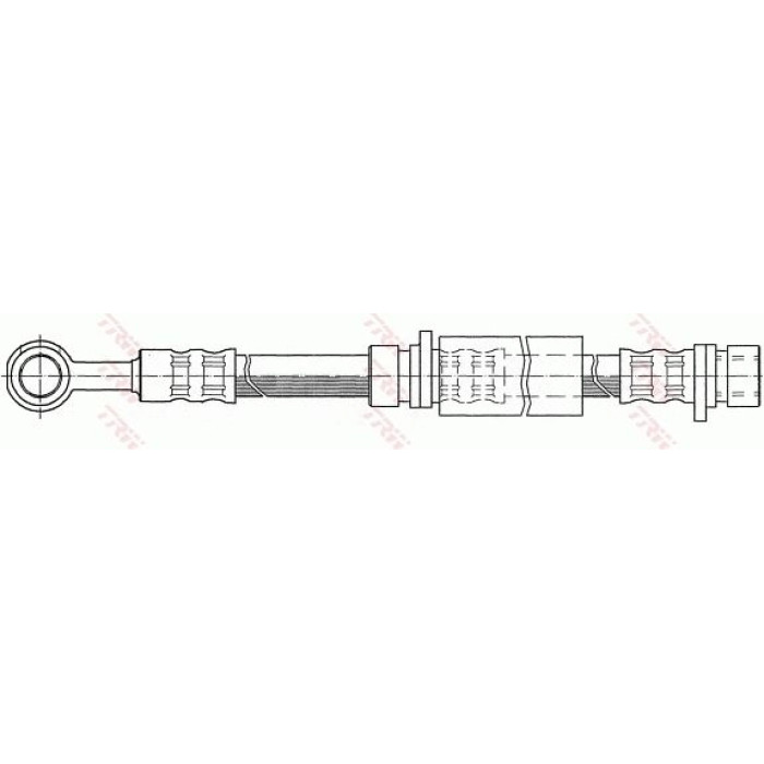 TRW PHD318 Bremsschlauch
