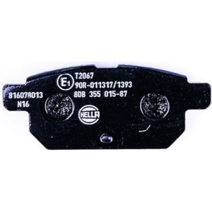 Bremsbelagsatz, Scheibenbremse 8DB 355 015-871 Bremsbelagsatz, Scheibenbremse 8DB 355 015-871