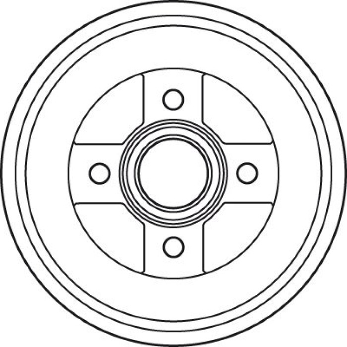 TRW DB4404 Bremstrommel