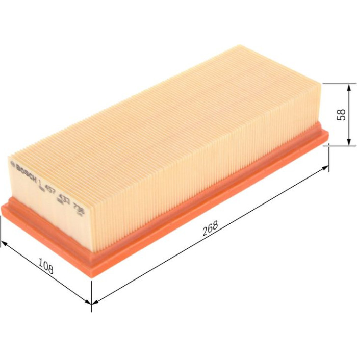 BOSCH 1 457 433 736 Luftfilter