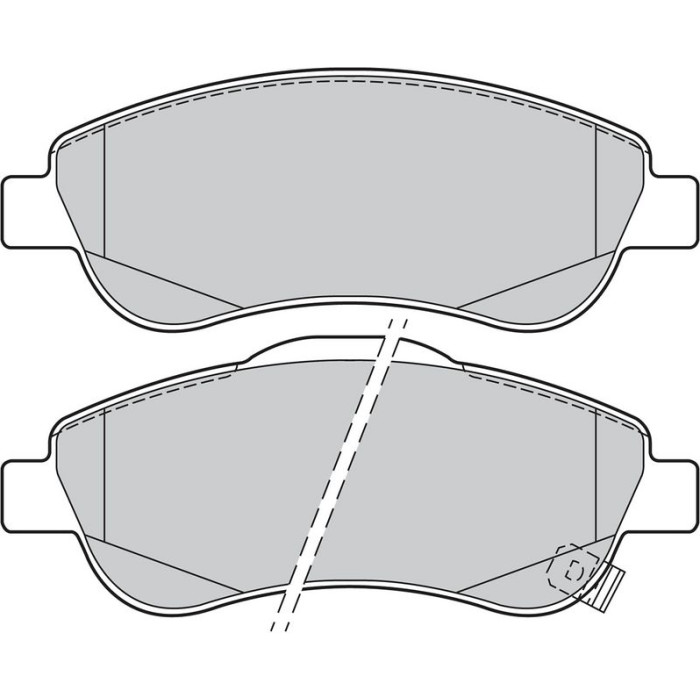 Valeo 301901 Bremsbelagsatz, Scheibenbremse ESSENTIAL