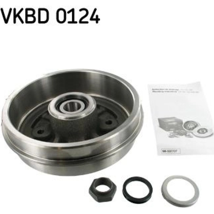 SKF VKBD 0124 Bremstrommel