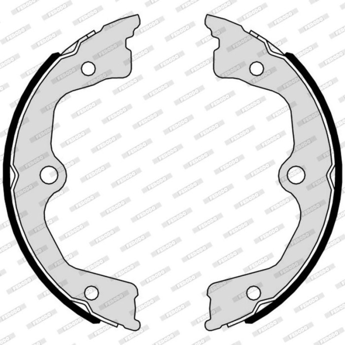 Ferodo FSB4167 Bremsbackensatz, Feststellbremse PREMIER Ferodo FSB4167 Bremsbackensatz, Feststellbremse PREMIER