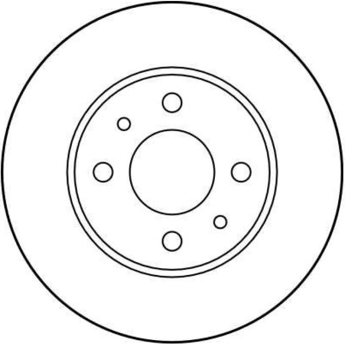 TRW DF1745 Bremsscheibe TRW DF1745 Bremsscheibe