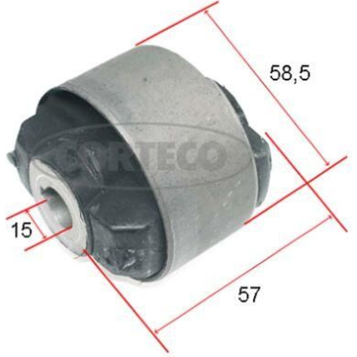 Corteco 21652888 Lagerung, Lenker Corteco 21652888 Lagerung, Lenker