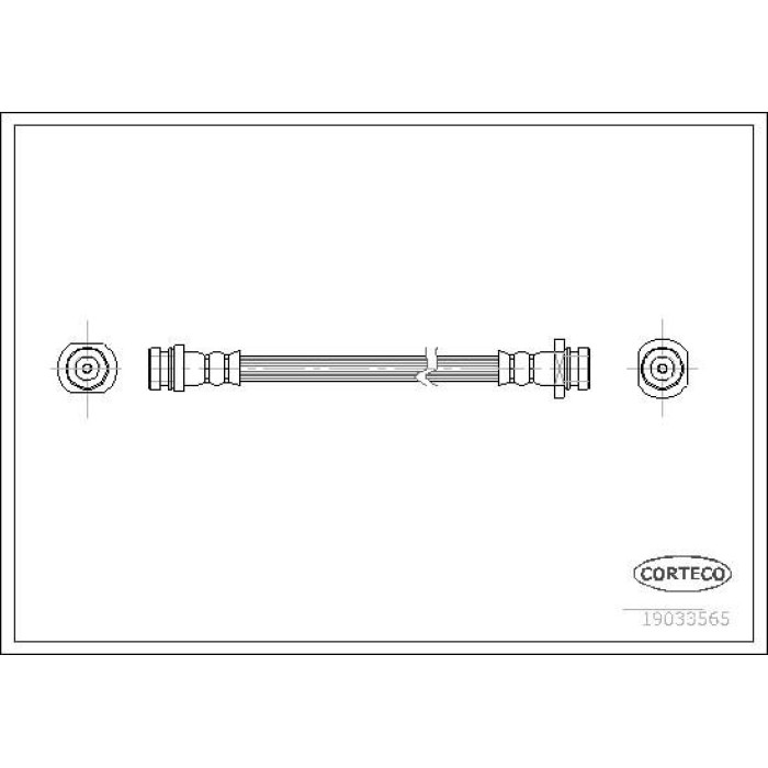 Corteco 19033565 Bremsschlauch