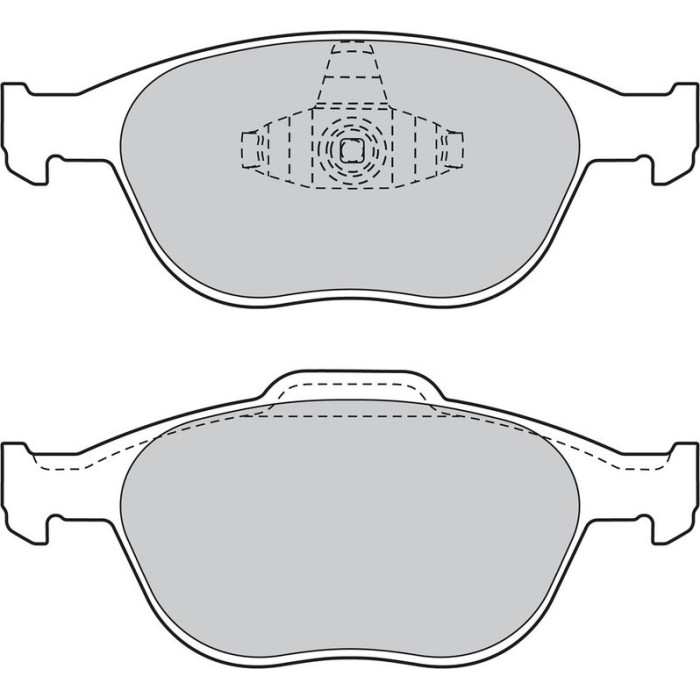 Valeo 598639 Bremsbelagsatz, Scheibenbremse Valeo 598639 Bremsbelagsatz, Scheibenbremse