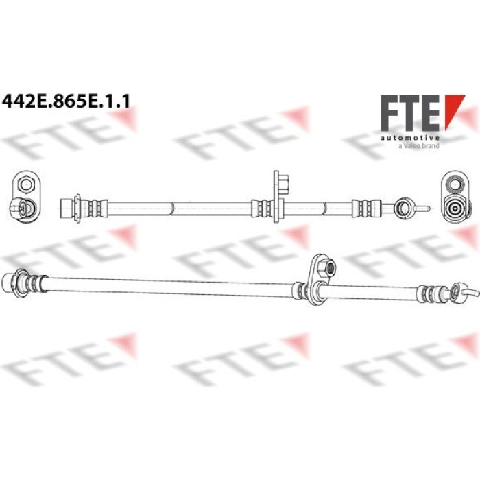 FTE 9240963 Bremsschlauch FTE 9240963 Bremsschlauch