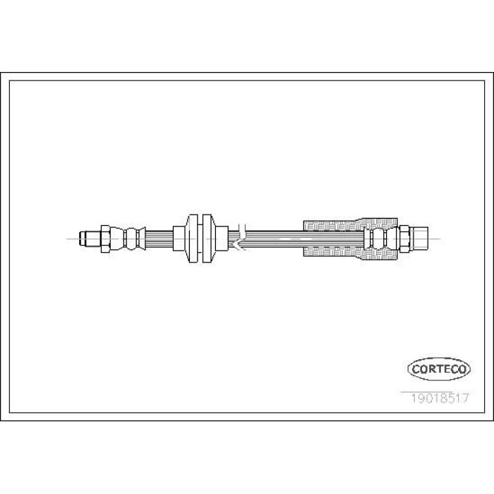 Corteco 19018517 Bremsschlauch