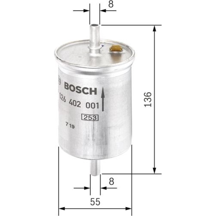 BOSCH F 026 402 001 Kraftstofffilter BOSCH F 026 402 001 Kraftstofffilter