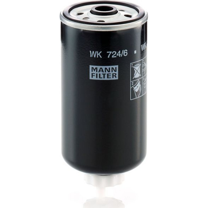 Mann-Filter WK 724/6 Kraftstofffilter