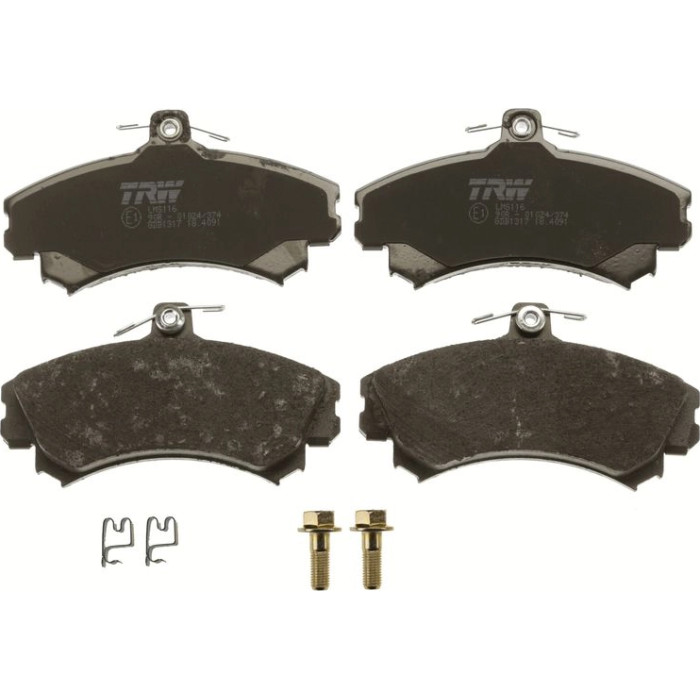 TRW GDB1317 Bremsbelagsatz, Scheibenbremse COTEC TRW GDB1317 Bremsbelagsatz, Scheibenbremse COTEC