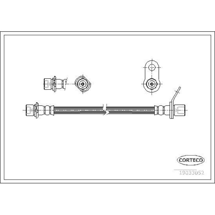 Corteco 19033052 Bremsschlauch