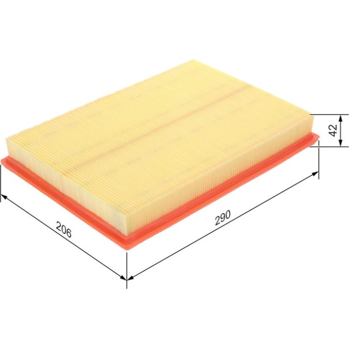 BOSCH 1 457 433 055 Luftfilter BOSCH 1 457 433 055 Luftfilter