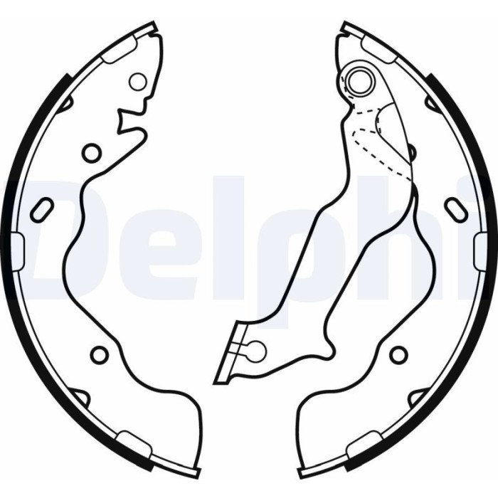 Delphi LS2059 Bremsbackensatz