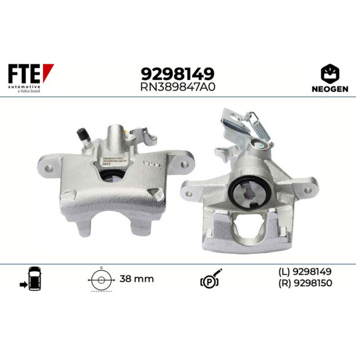 FTE 9298149 Bremssattel NEOGEN FTE 9298149 Bremssattel NEOGEN