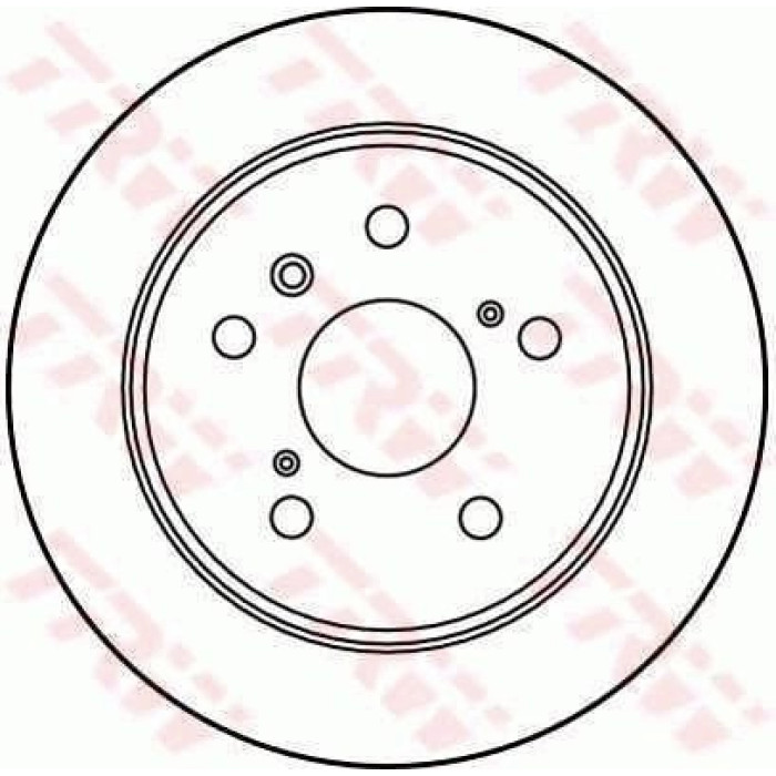 TRW DF2661 Bremsscheibe TRW DF2661 Bremsscheibe