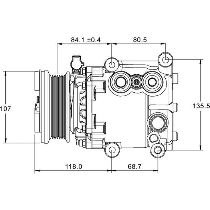Mahle ACP 1336 000P Kompressor, Klimaanlage BEHR Premium Line Mahle ACP 1336 000P Kompressor, Klimaanlage BEHR Premium Line
