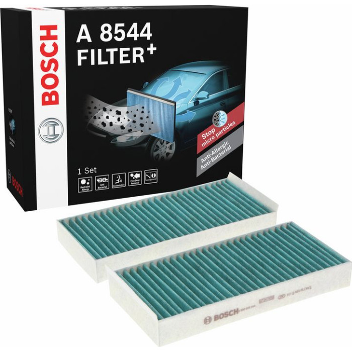 BOSCH 0 986 628 544 Innenraumfilter FILTER+ BOSCH 0 986 628 544 Innenraumfilter FILTER+