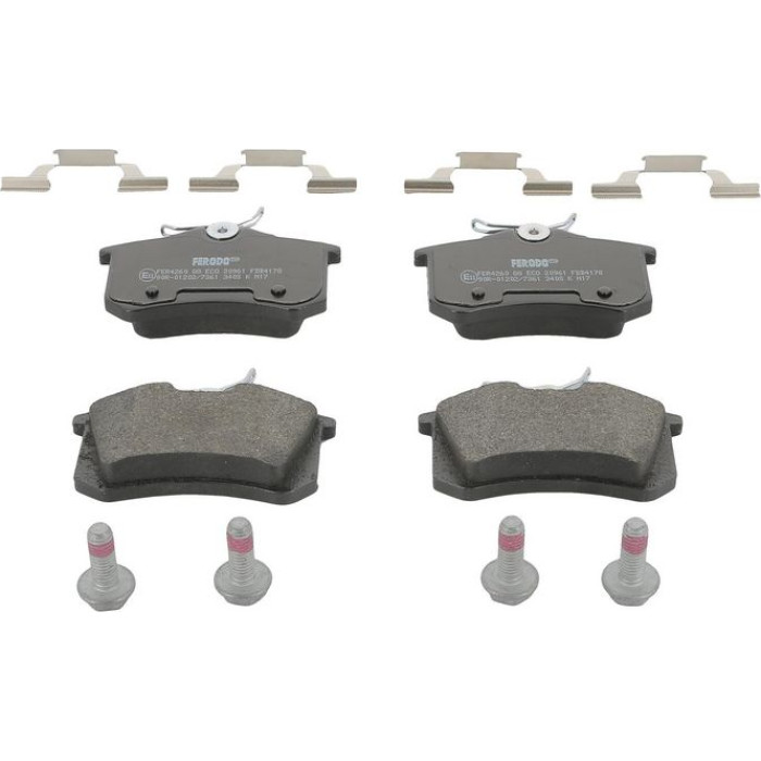 Ferodo FDB4178 Bremsbelagsatz, Scheibenbremse PREMIER ECO FRICTION Ferodo FDB4178 Bremsbelagsatz, Scheibenbremse PREMIER ECO FRICTION