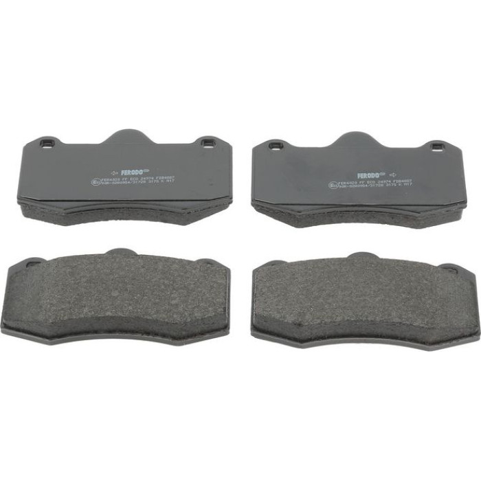 Ferodo FDB4887 Bremsbelagsatz, Scheibenbremse PREMIER ECO FRICTION Ferodo FDB4887 Bremsbelagsatz, Scheibenbremse PREMIER ECO FRICTION