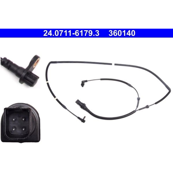 ATE 24.0711-6179.3 Sensor, Raddrehzahl ATE 24.0711-6179.3 Sensor, Raddrehzahl