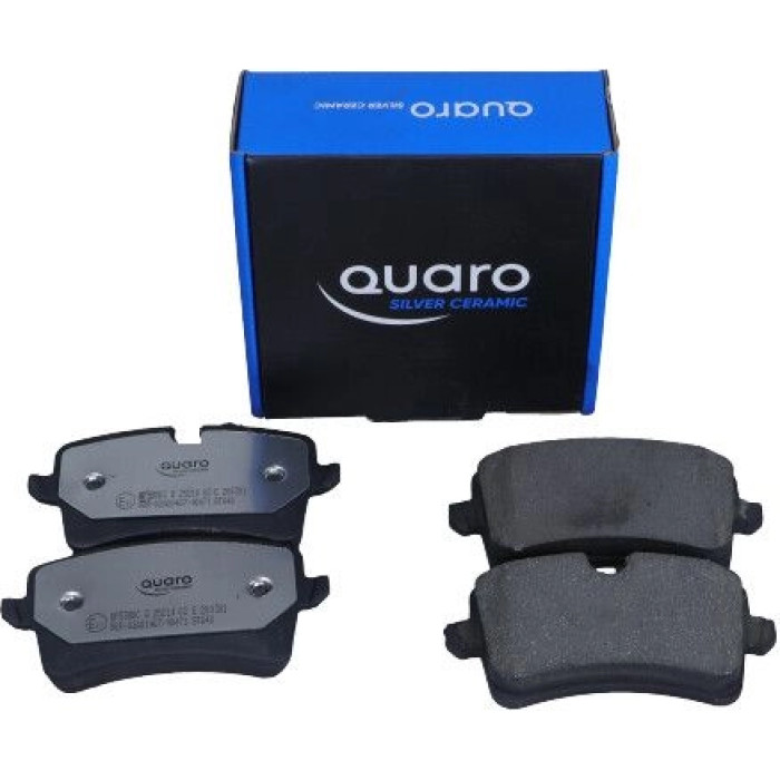 QUARO QP5380C Bremsbelagsatz, Scheibenbremse SILVER CERAMIC