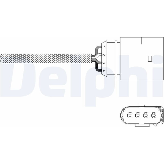 Delphi ES20338-12B1 Lambdasonde Delphi ES20338-12B1 Lambdasonde