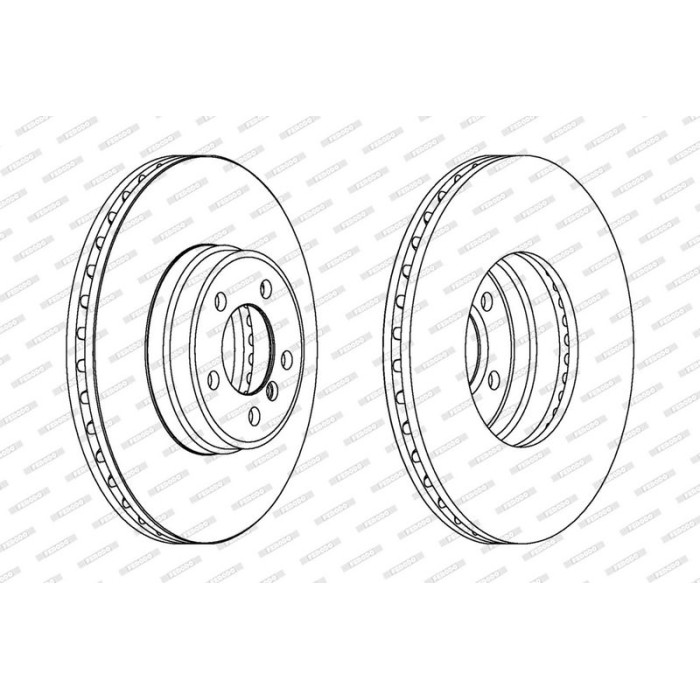 Ferodo DDF1411C-1 Bremsscheibe PREMIER Ferodo DDF1411C-1 Bremsscheibe PREMIER