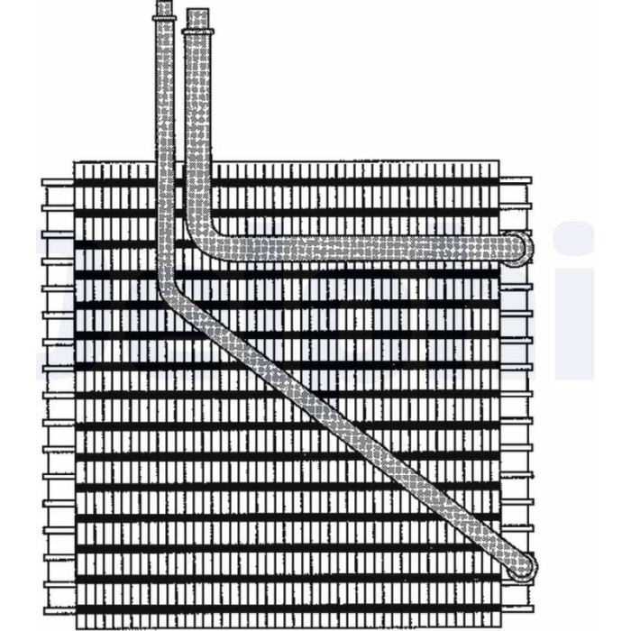 Delphi TSP0525058 Verdampfer, Klimaanlage Delphi TSP0525058 Verdampfer, Klimaanlage