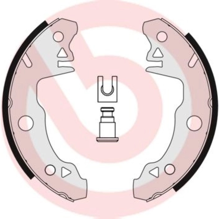 Brembo S 68 527 Bremsbackensatz ESSENTIAL LINE