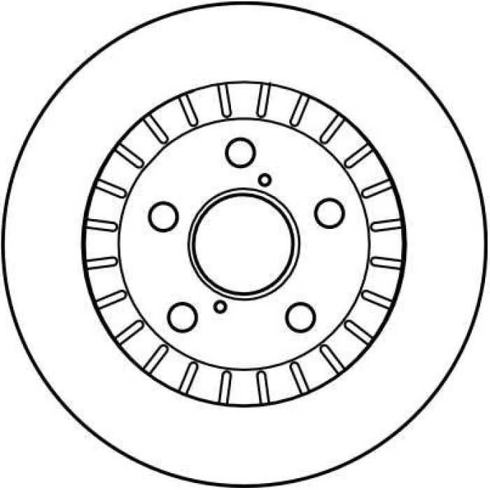 TRW DF4093 Bremsscheibe