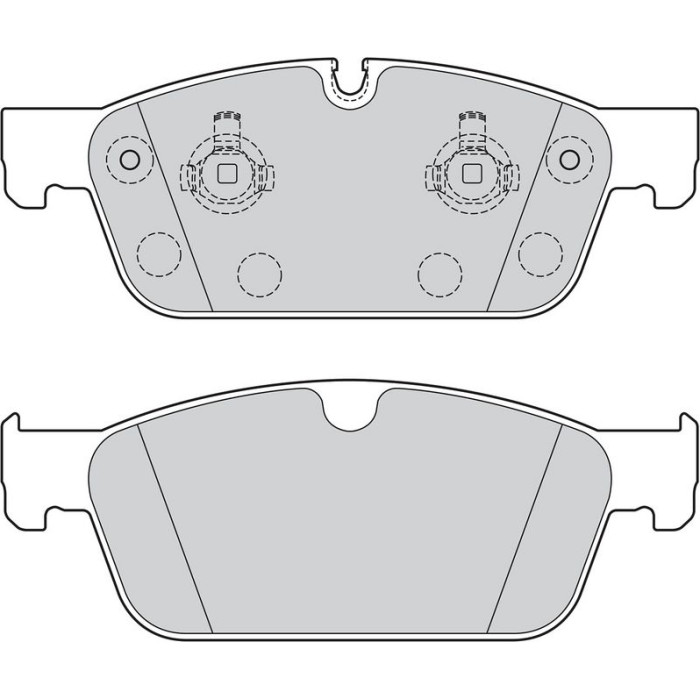 Valeo 601567 Bremsbelagsatz, Scheibenbremse