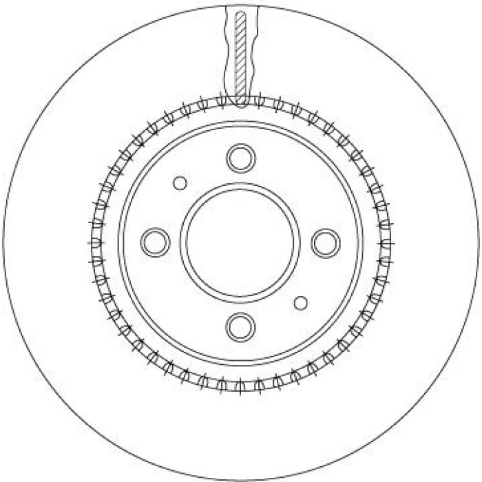 TRW DF6904 Bremsscheibe TRW DF6904 Bremsscheibe