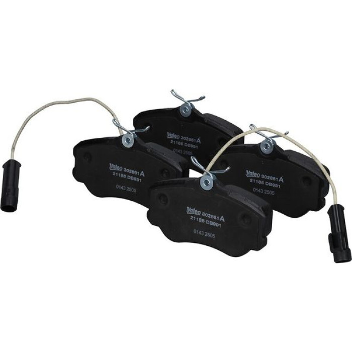 Valeo 302861A Bremsbelagsatz, Scheibenbremse EXPERT