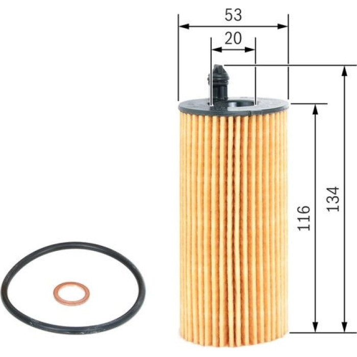 BOSCH F 026 407 205 Ölfilter BOSCH F 026 407 205 Ölfilter