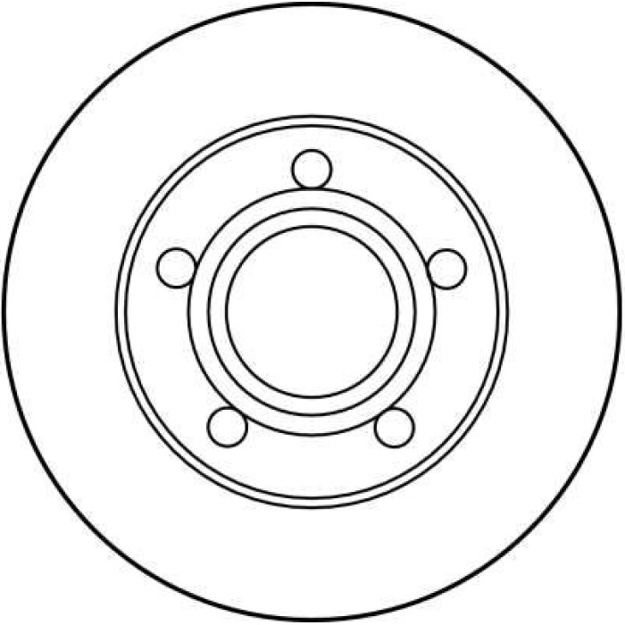 Bremsscheibe DF2666 Bremsscheibe DF2666