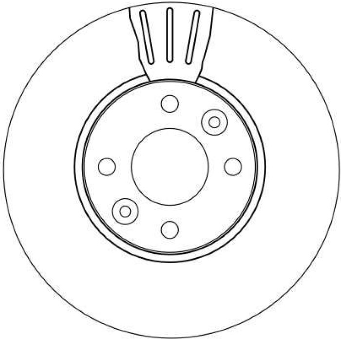 TRW DF4267 Bremsscheibe TRW DF4267 Bremsscheibe