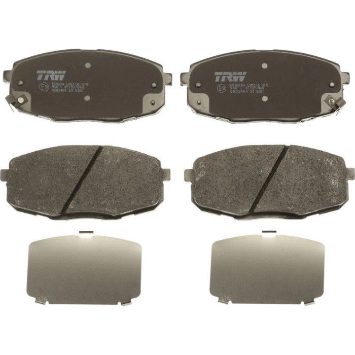 TRW GDB3450 Bremsbelagsatz, Scheibenbremse COTEC TRW GDB3450 Bremsbelagsatz, Scheibenbremse COTEC