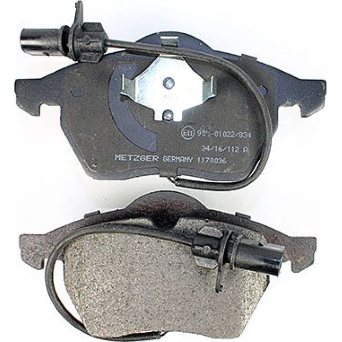 Metzger 1170036 Bremsbelagsatz, Scheibenbremse Metzger 1170036 Bremsbelagsatz, Scheibenbremse